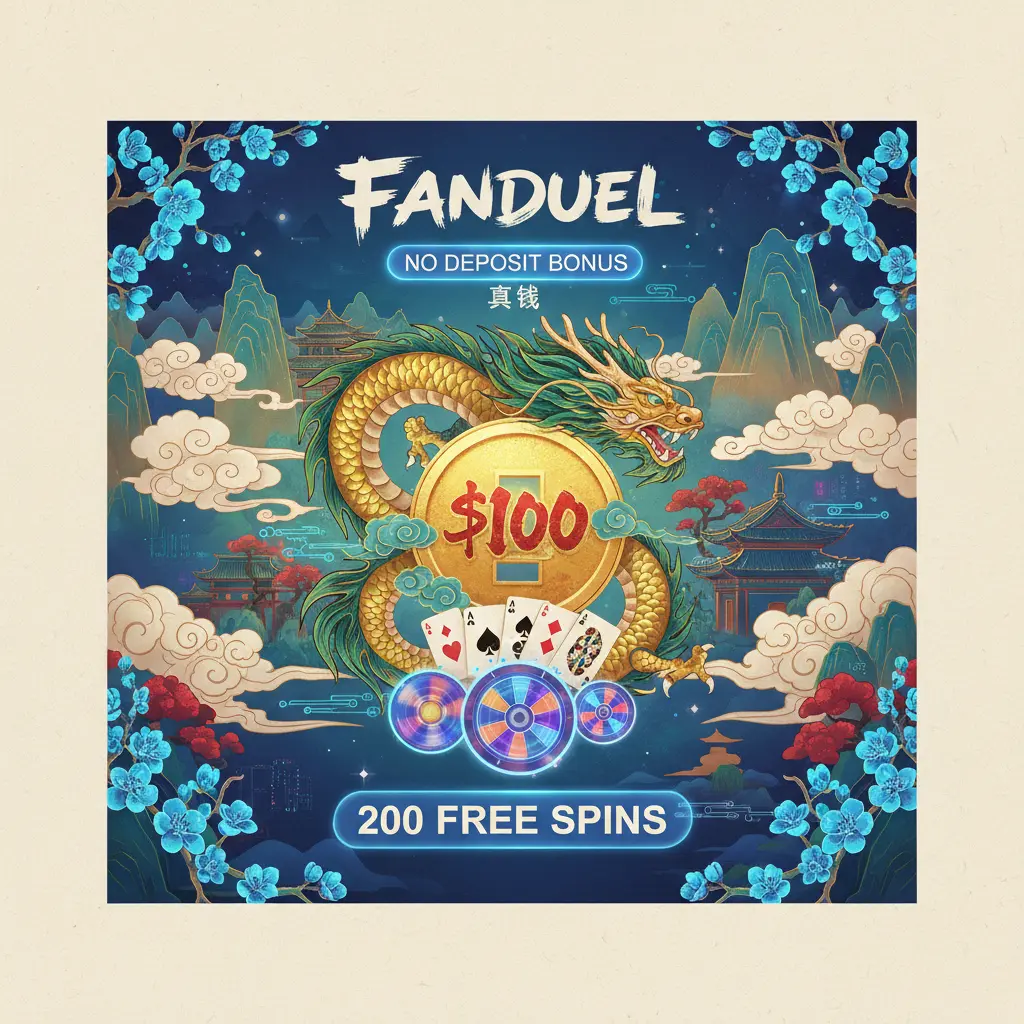 $100 no deposit bonus 200 free spins real money - FanDuel